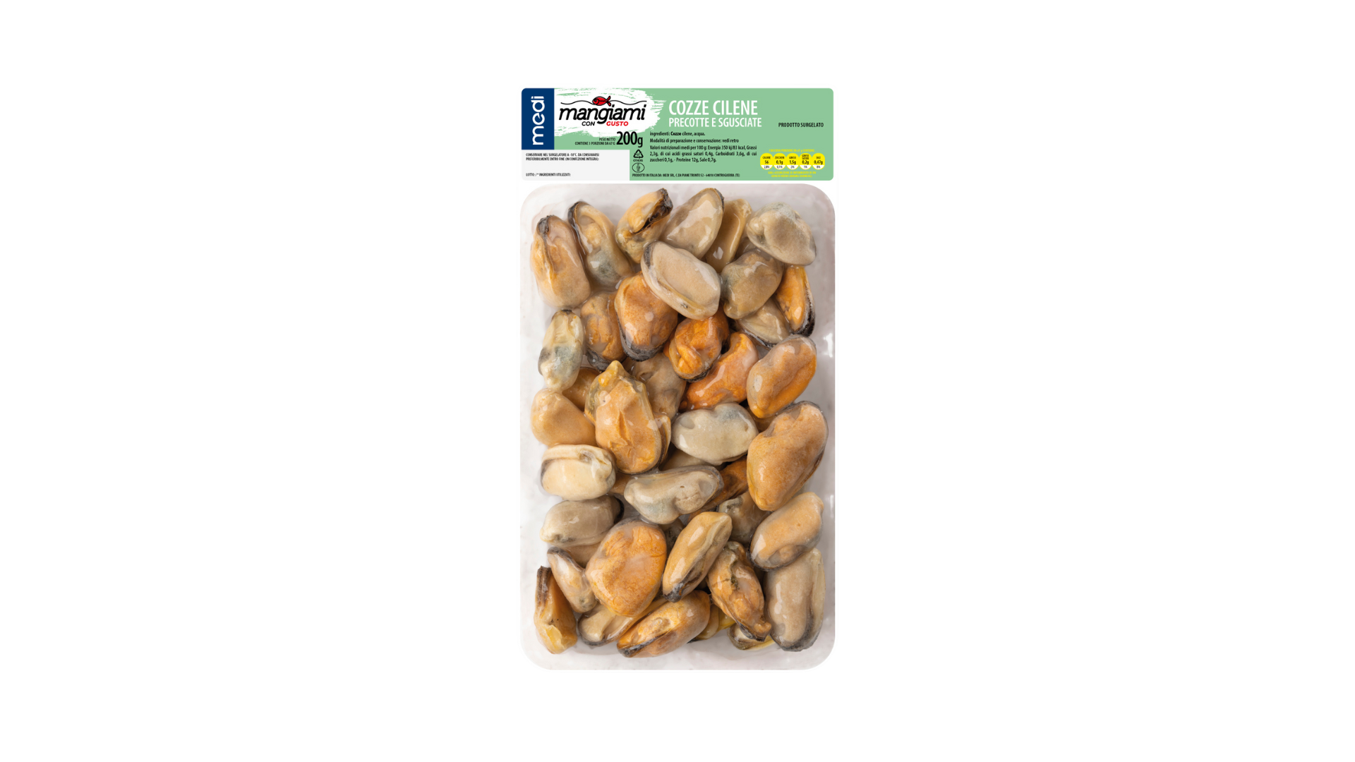 Cozze cilene mangiami con gusto